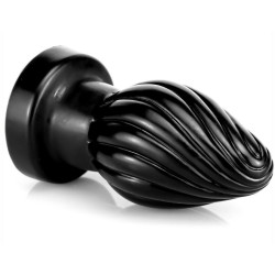 DarkSil Plug Spiral S 7 x 3.5cm Noir